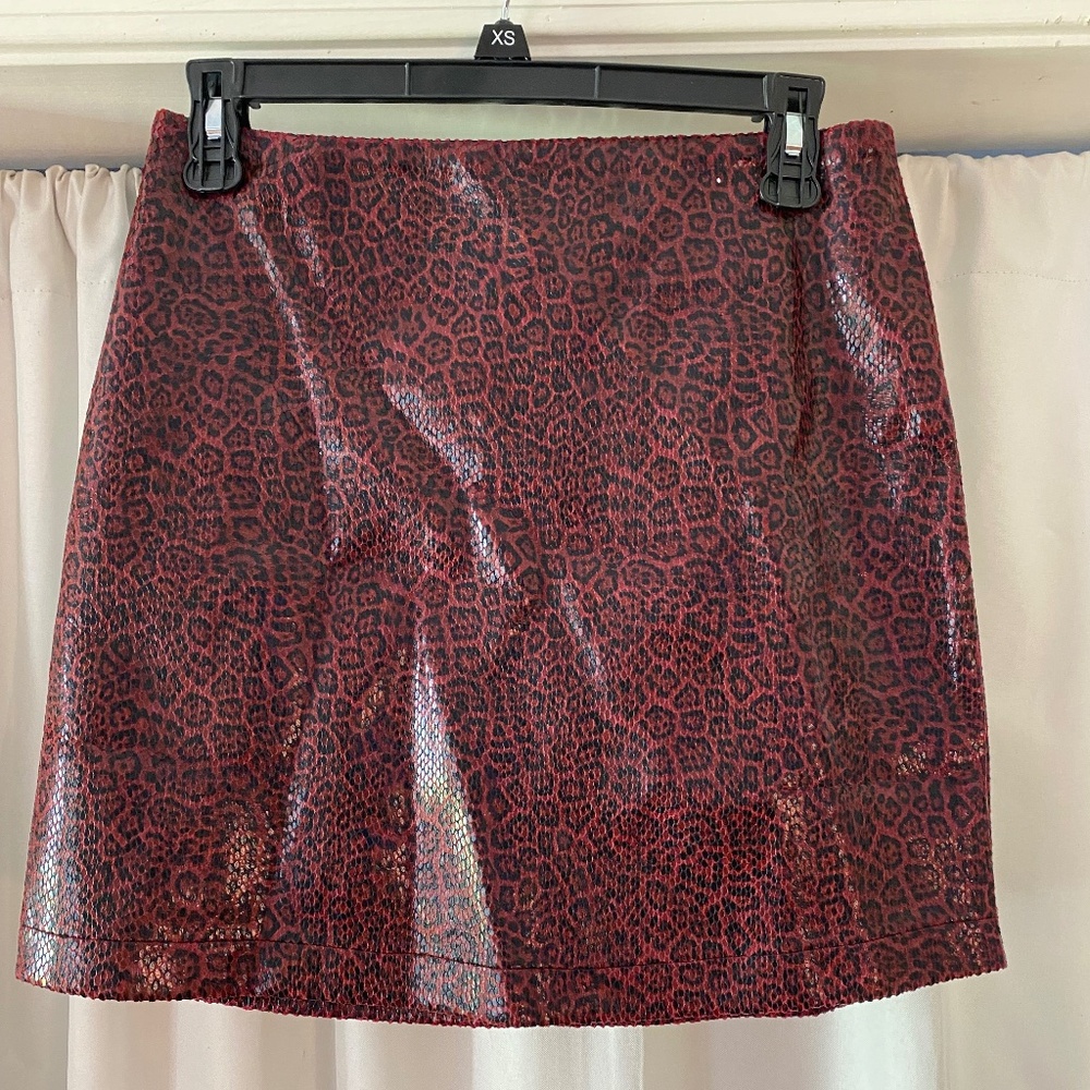 Leopard Skirt